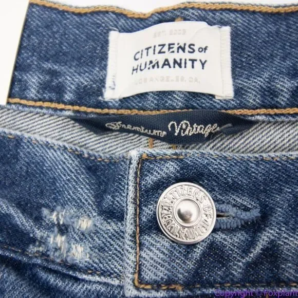 NEW Citizen of Humanity Eva Relaxed Baggy In Punch Bowl, 30‎ - Picture 15 of 16